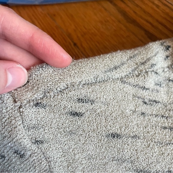 THADDEUS BONOBOS Mens Terry Beach Tee Tan ? Space Dye Short Sleeve Sweatshirt M - Picture 13 of 14